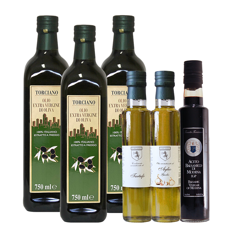 Special Oil and Balsamic Kit - 6 bottles